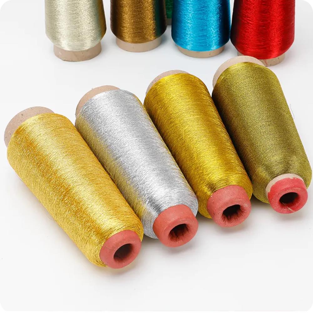 Gloden/Silver Metal Thread